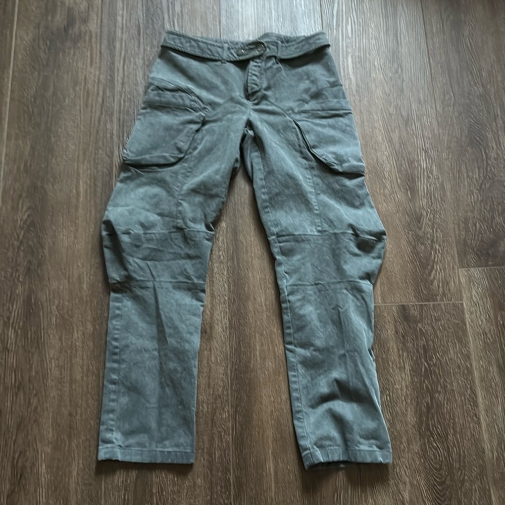 Marella Pacco Grey Galife Cotton Pants 6